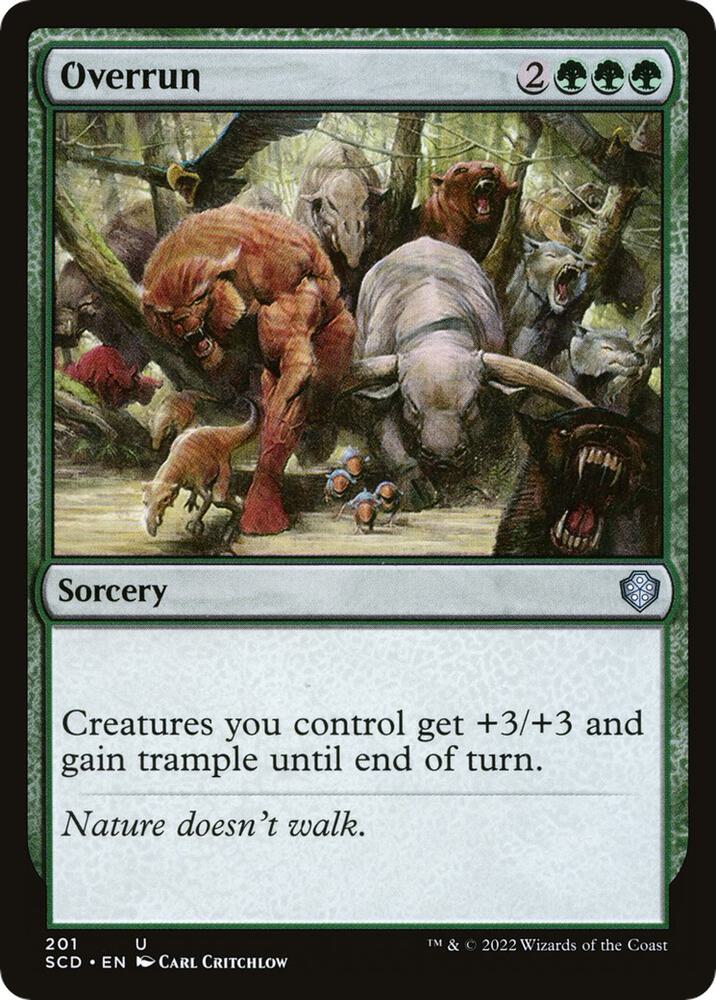Overrun (201) [Starter Commander Decks]