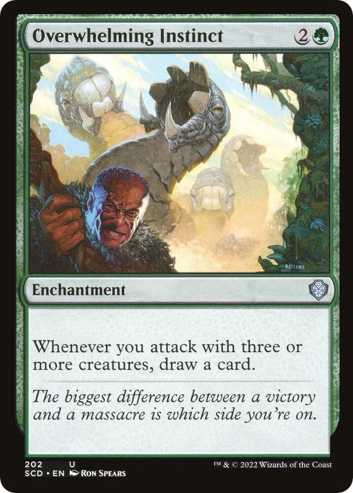 Overwhelming Instinct (202) [Starter Commander Decks]