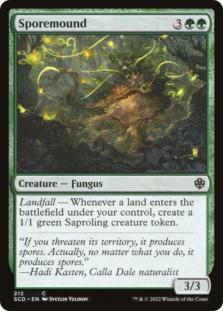 Sporemound (212) [Starter Commander Decks]