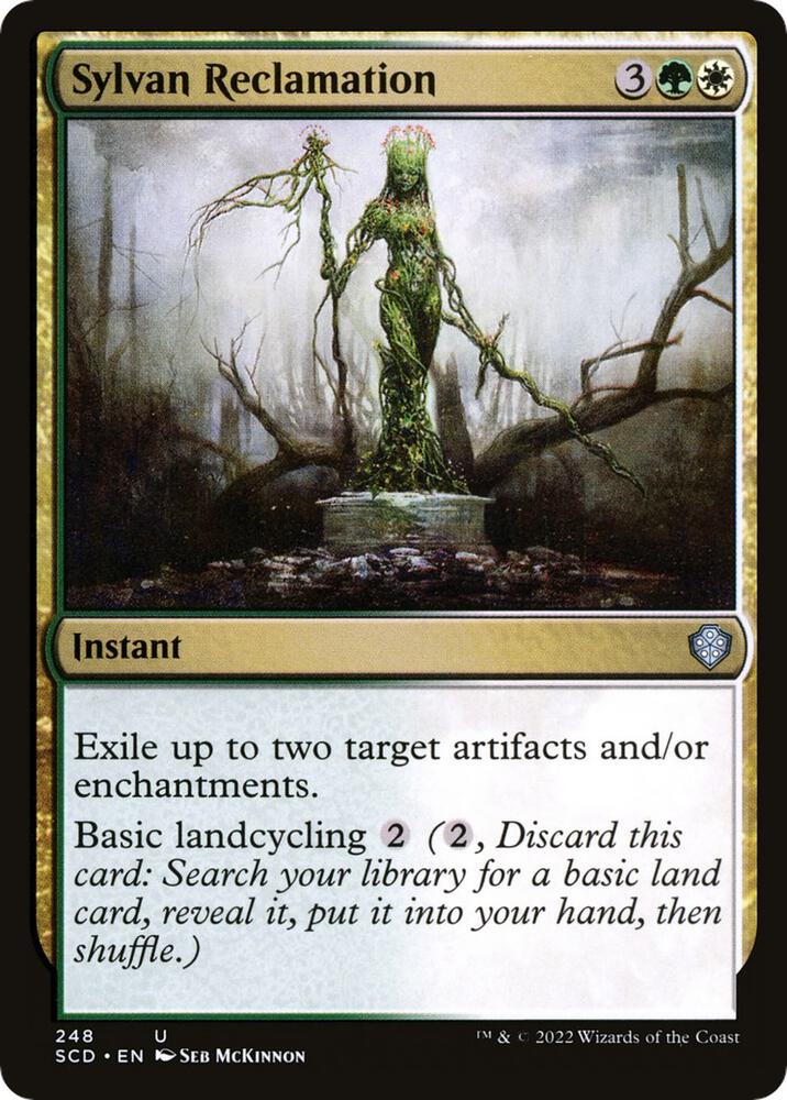 Sylvan Reclamation (248) [Starter Commander Decks]