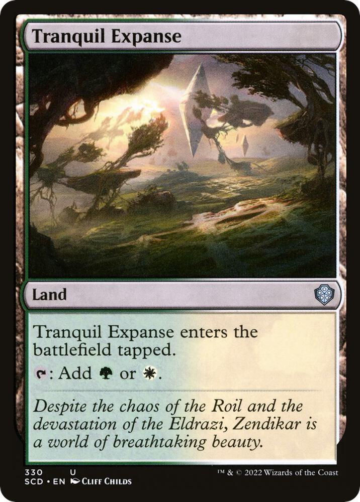 Tranquil Expanse (330) [Starter Commander Decks]
