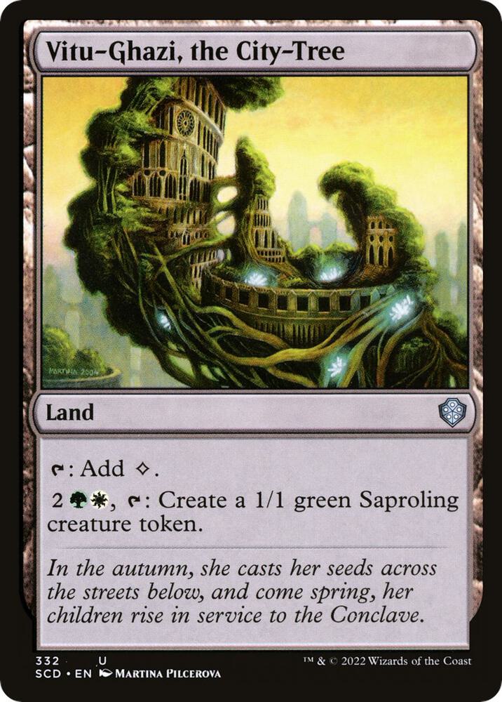 Vitu-Ghazi, the City-Tree (332) [Starter Commander Decks]