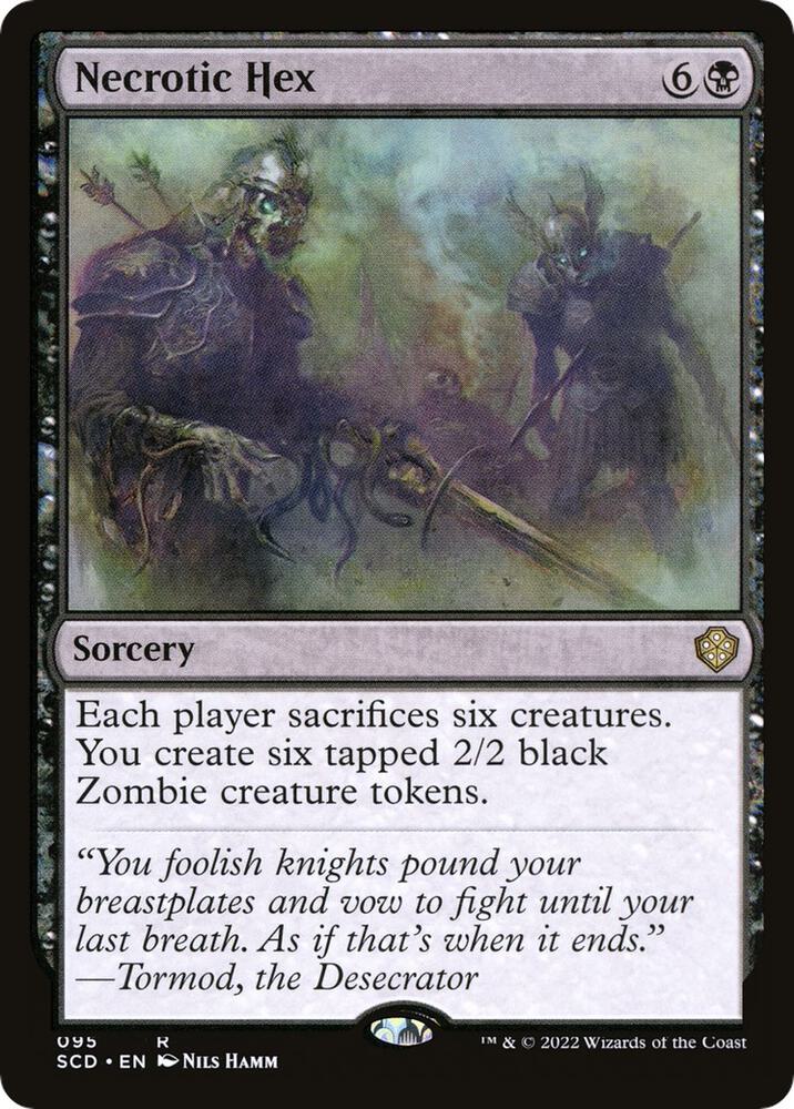 Necrotic Hex (95) [Starter Commander Decks]