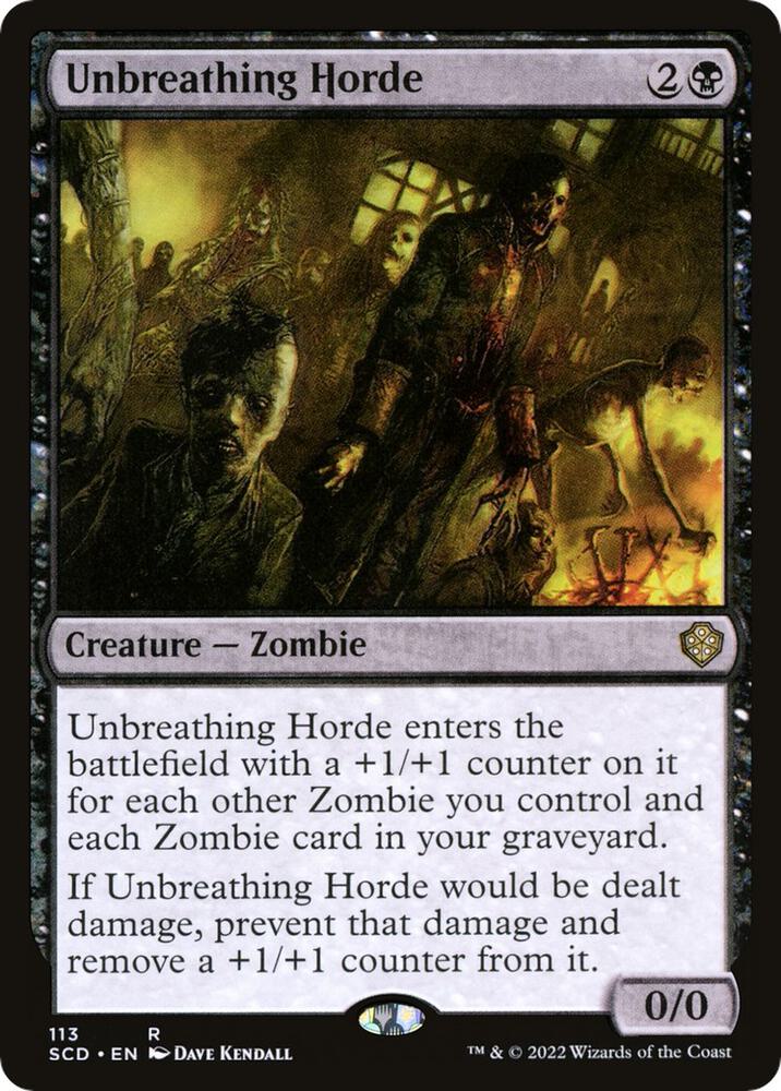 Unbreathing Horde (113) [Starter Commander Decks]