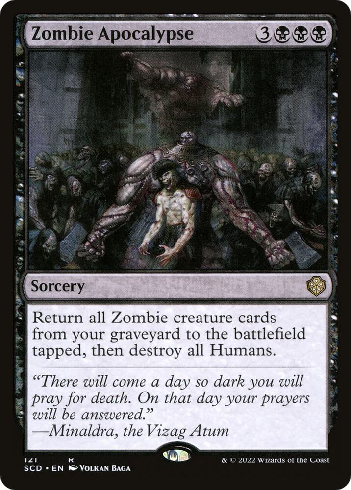 Zombie Apocalypse (121) [Starter Commander Decks]