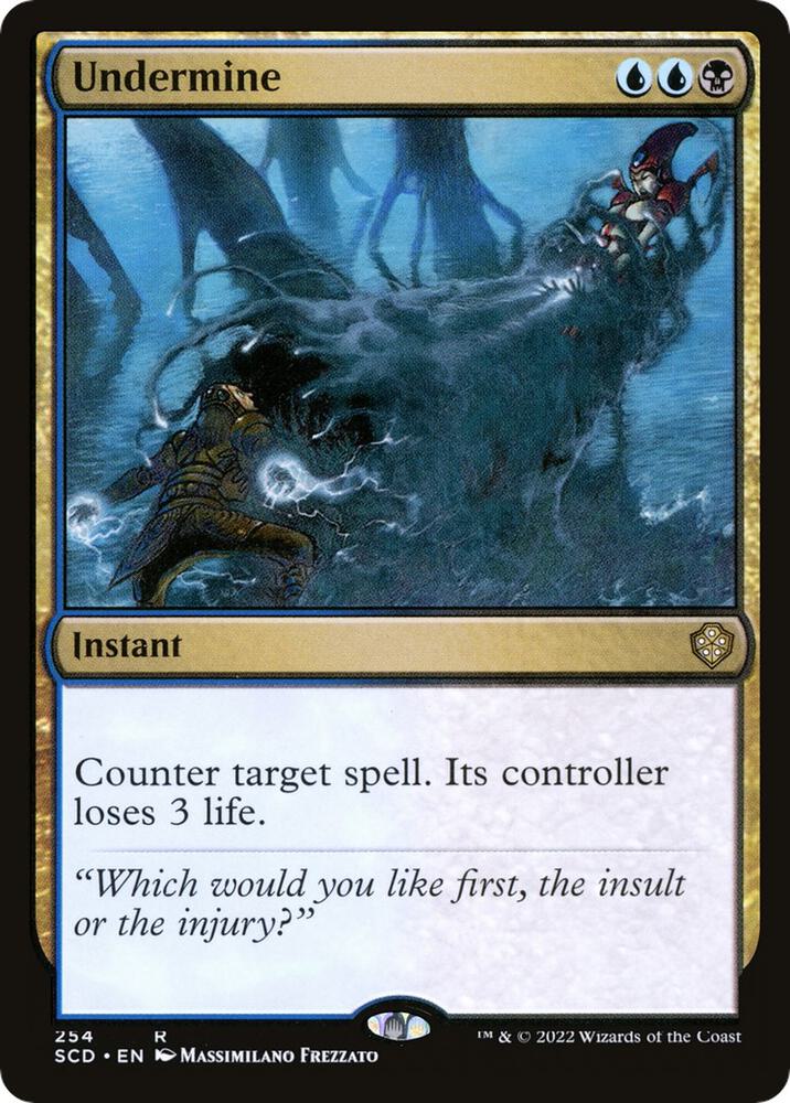 Undermine (254) [Starter Commander Decks]