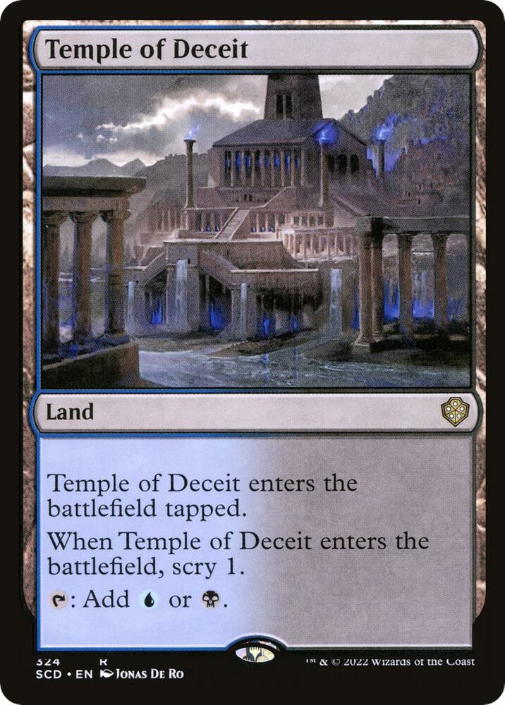 Temple of Deceit (324) [Starter Commander Decks]