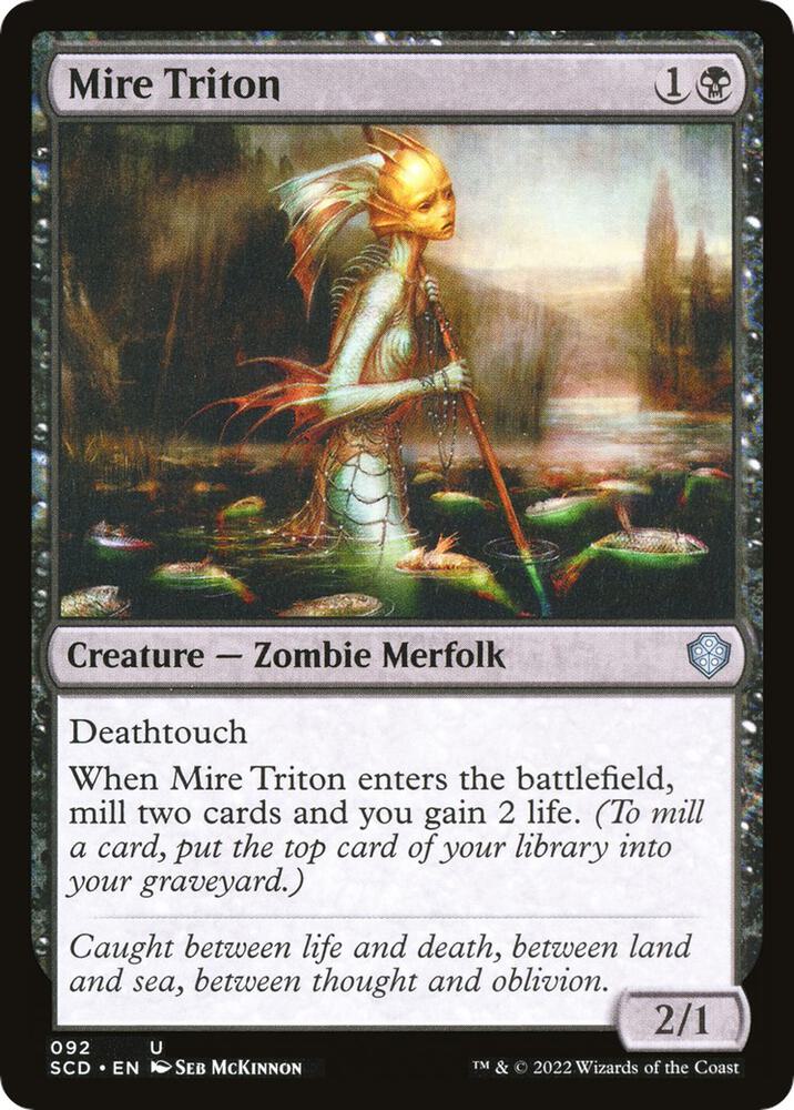 Mire Triton (92) [Starter Commander Decks]