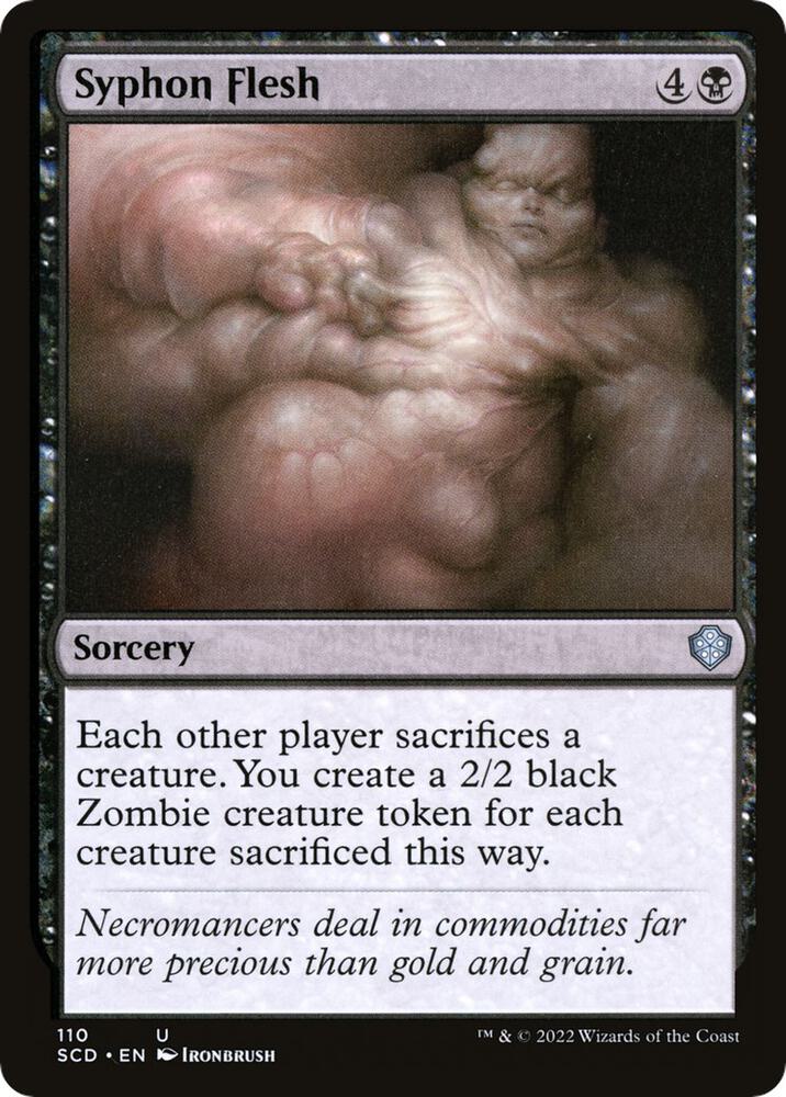 Syphon Flesh (110) [Starter Commander Decks]