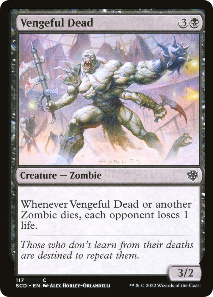 Vengeful Dead (117) [Starter Commander Decks]