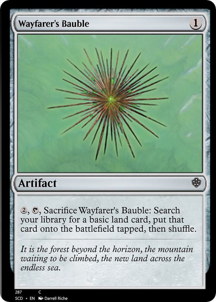 Wayfarer's Bauble (287) [Starter Commander Decks]