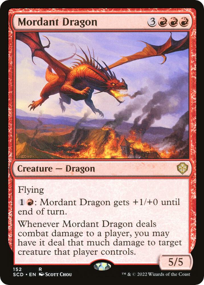 Mordant Dragon (152) [Starter Commander Decks]