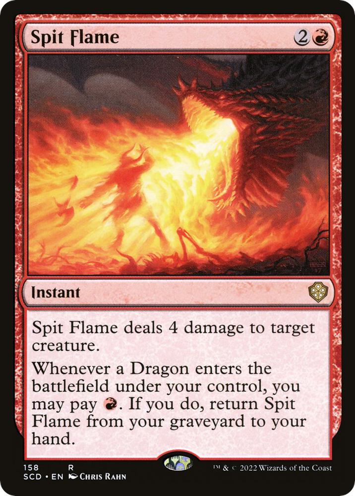 Spit Flame (158) [Starter Commander Decks]