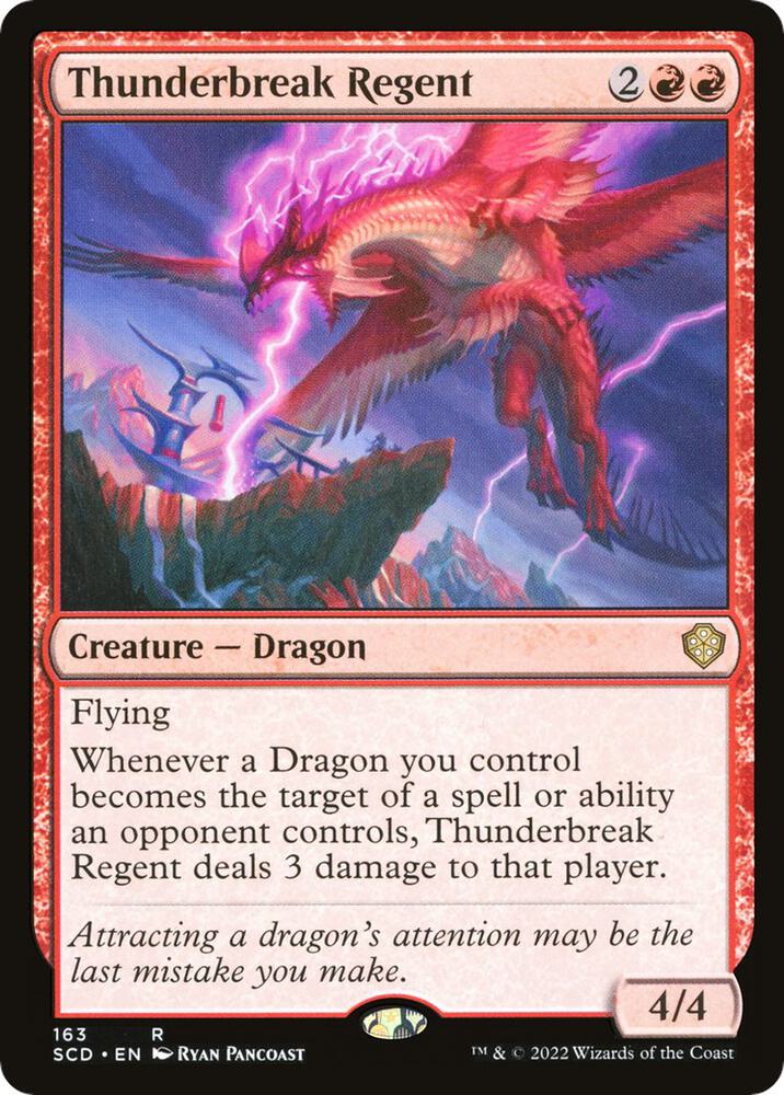 Thunderbreak Regent (163) [Starter Commander Decks]