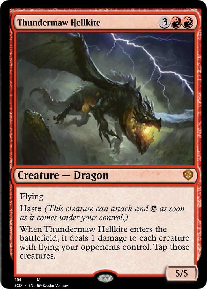 Thundermaw Hellkite (164) [Starter Commander Decks]