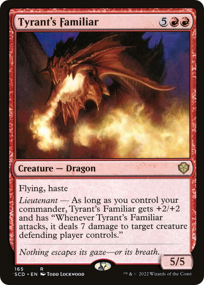 Tyrant's Familiar (165) [Starter Commander Decks]
