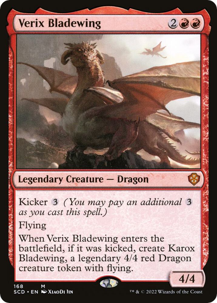 Verix Bladewing (168) [Starter Commander Decks]