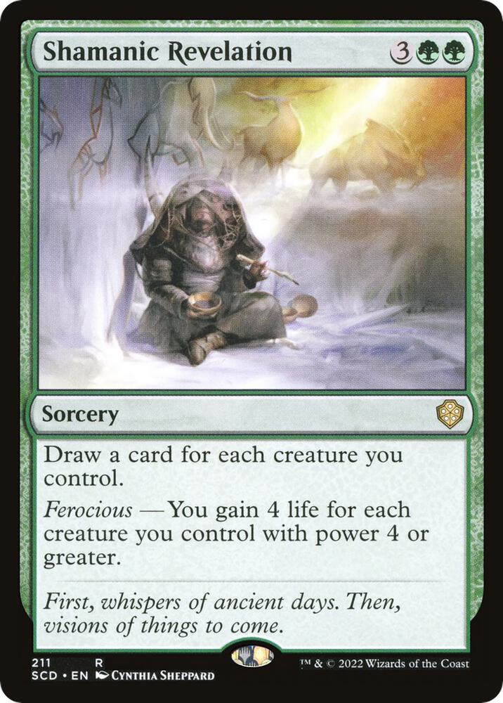 Shamanic Revelation (211) [Starter Commander Decks]