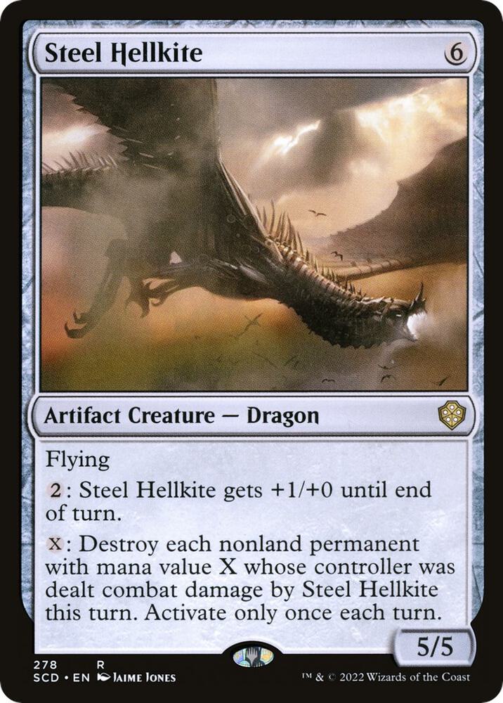 Steel Hellkite (278) [Starter Commander Decks]