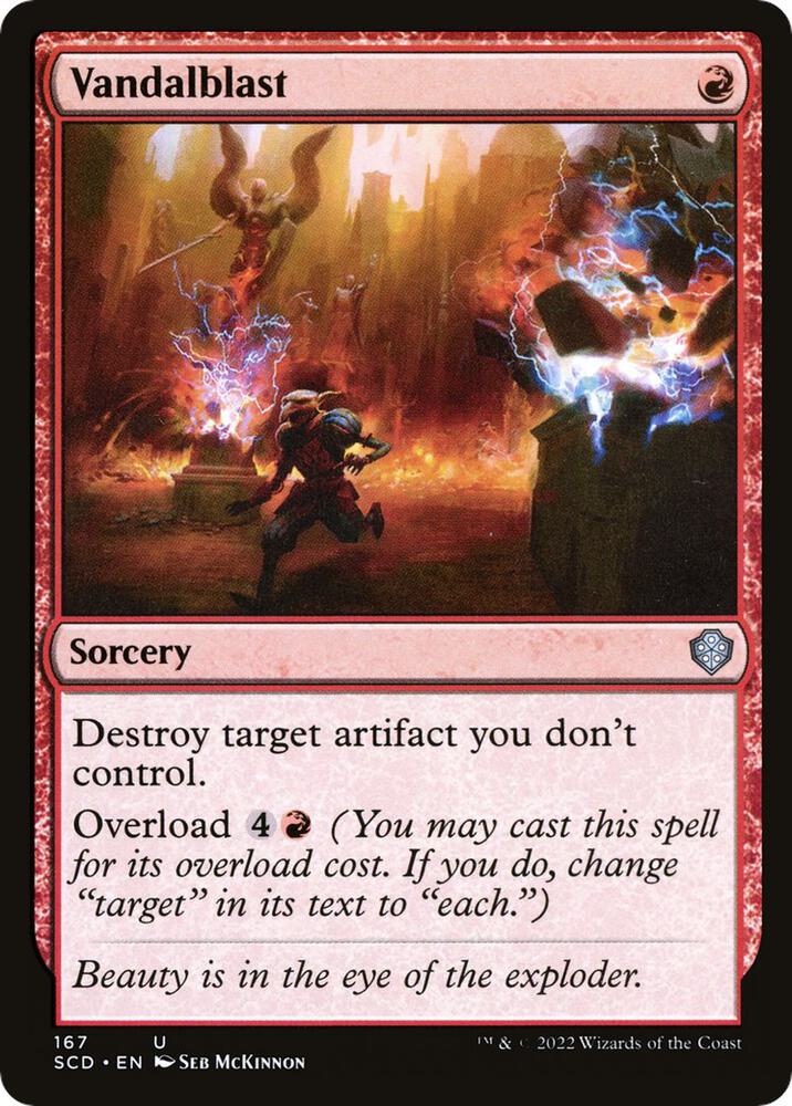 Vandalblast (167) [Starter Commander Decks]
