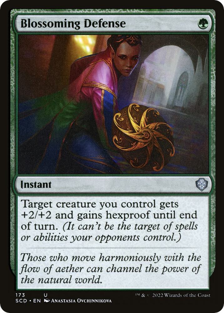 Blossoming Defense (173) [Starter Commander Decks]
