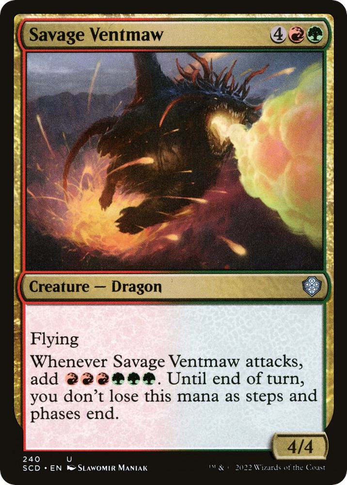 Savage Ventmaw (240) [Starter Commander Decks]