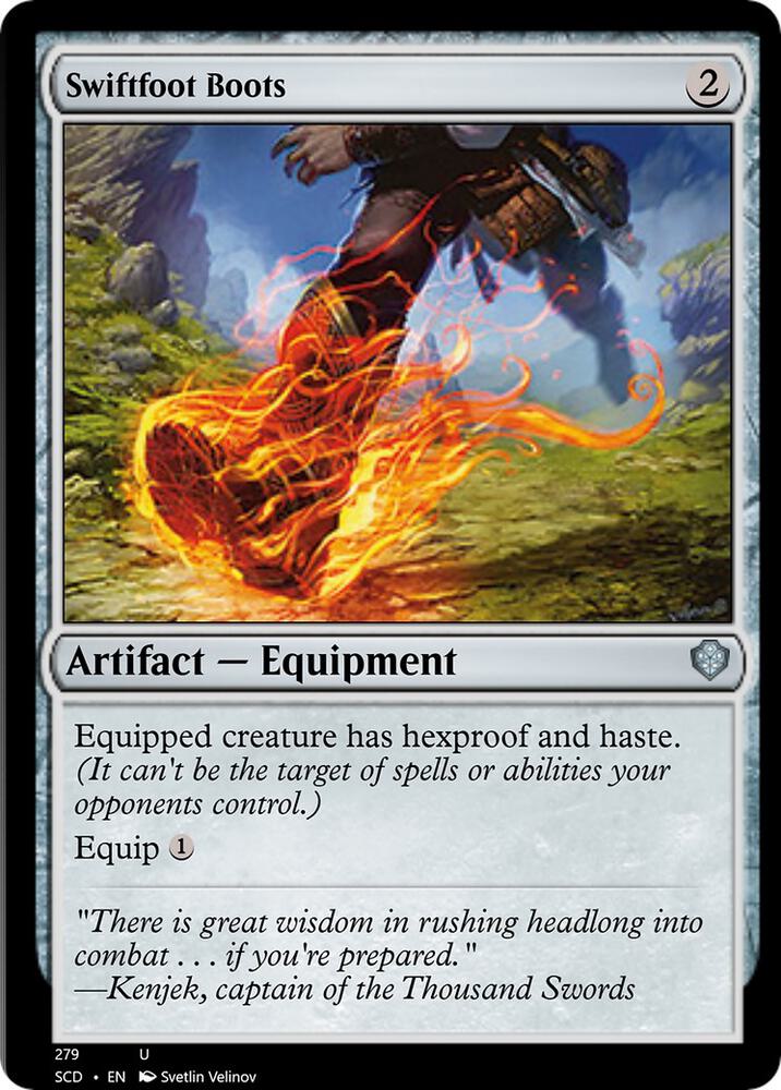 Swiftfoot Boots (279) [Starter Commander Decks]