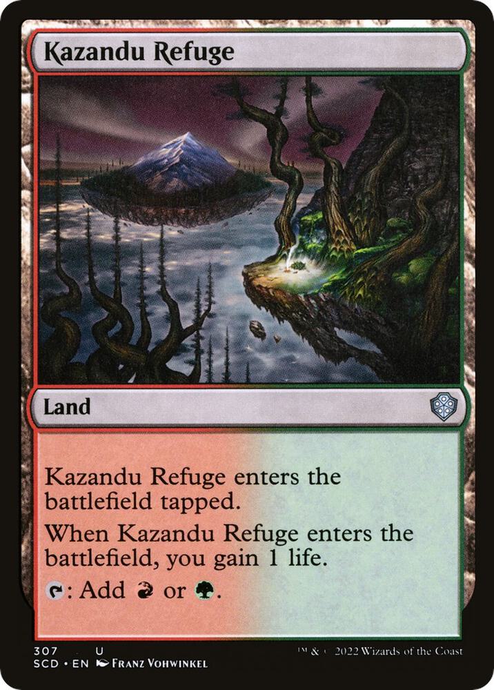 Kazandu Refuge (307) [Starter Commander Decks]