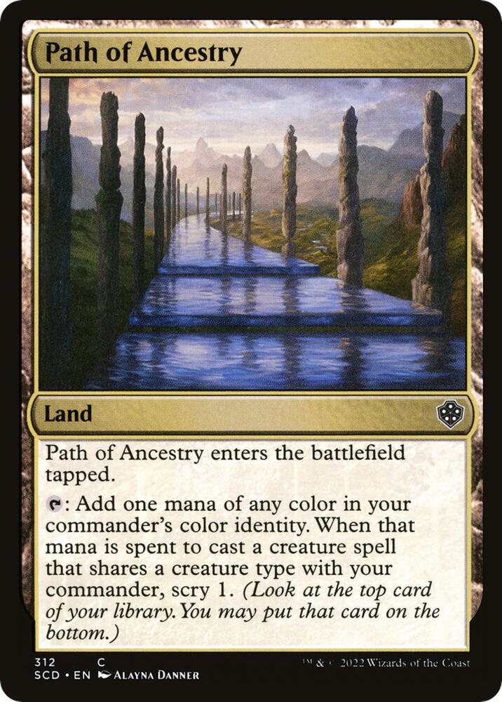 Path of Ancestry (312) [Starter Commander Decks]