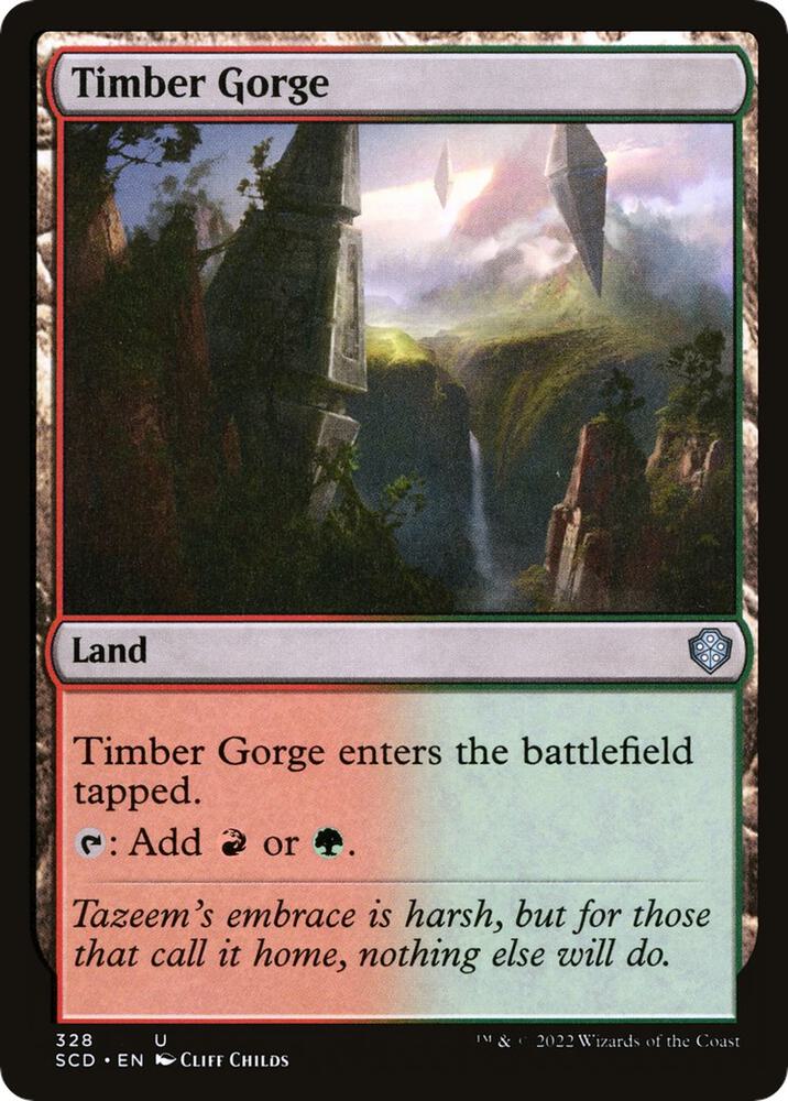 Timber Gorge (328) [Starter Commander Decks]