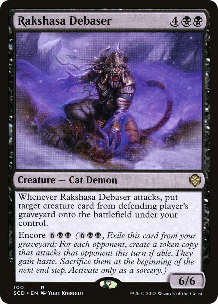Rakshasa Debaser (100) [Starter Commander Decks]