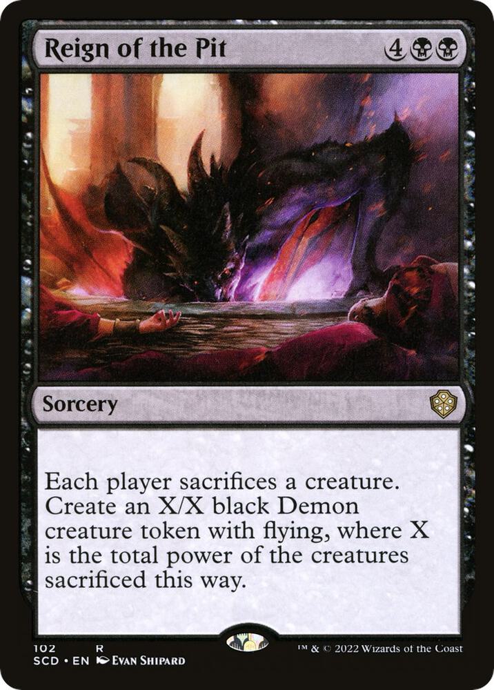 Reign of the Pit (102) [Starter Commander Decks]