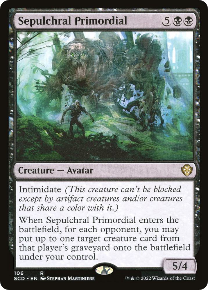 Sepulchral Primordial (106) [Starter Commander Decks]