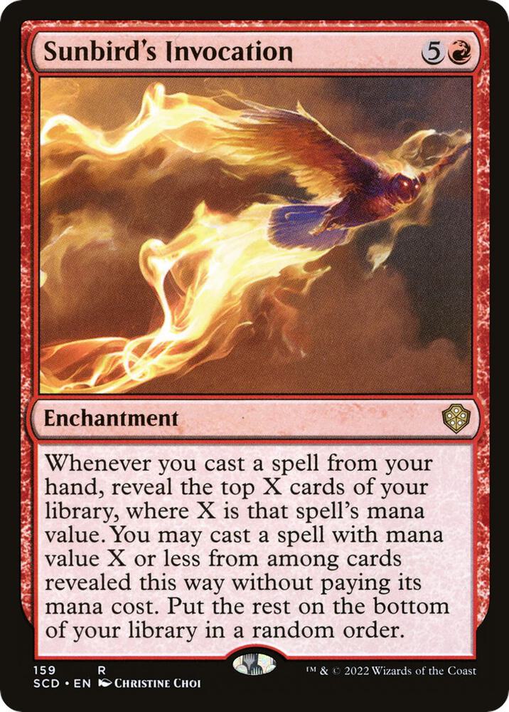Sunbird's Invocation (159) [Starter Commander Decks]