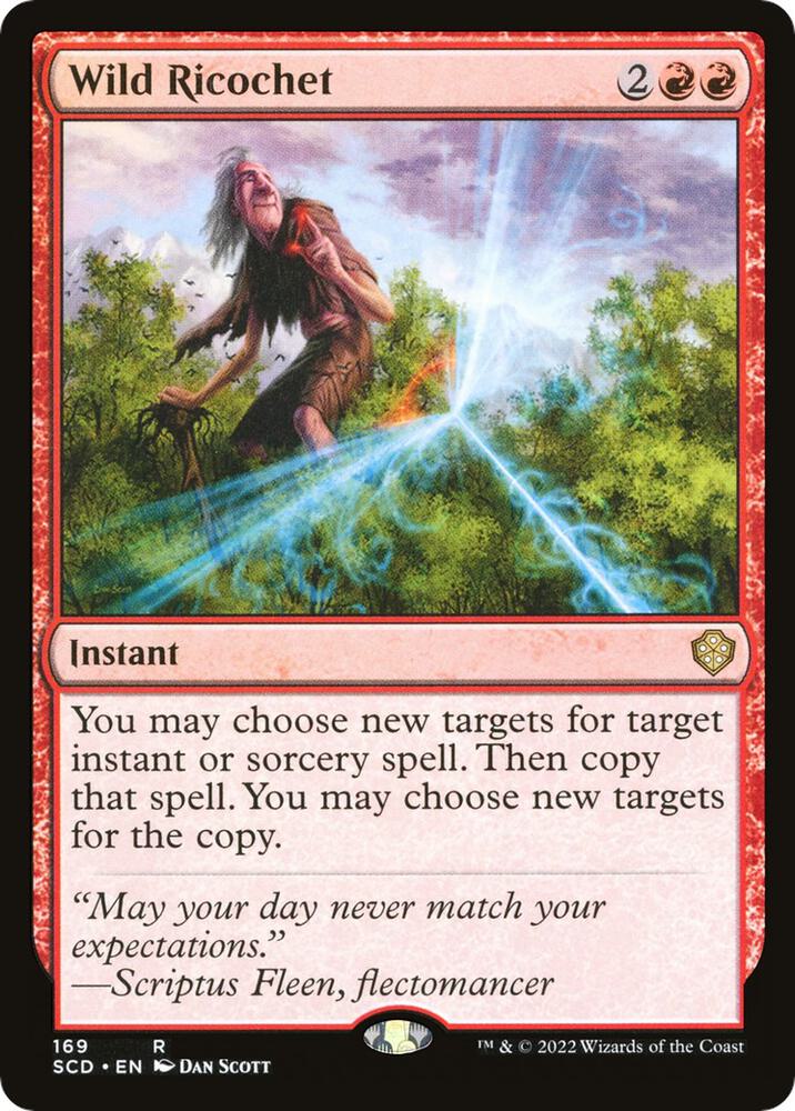 Wild Ricochet (169) [Starter Commander Decks]