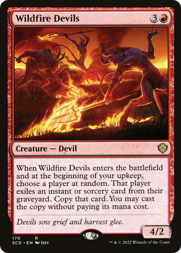 Wildfire Devils (170) [Starter Commander Decks]