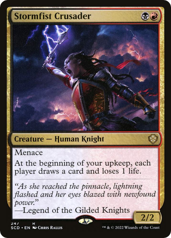 Stormfist Crusader (247) [Starter Commander Decks]