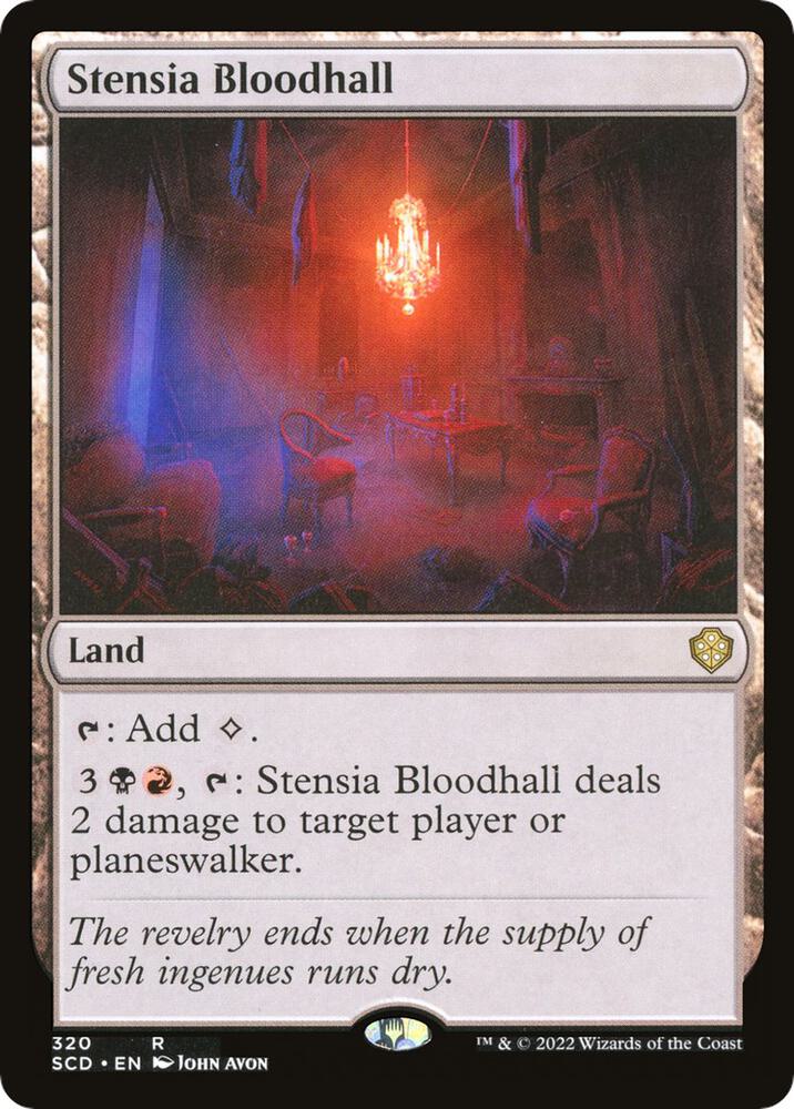 Stensia Bloodhall (320) [Starter Commander Decks]