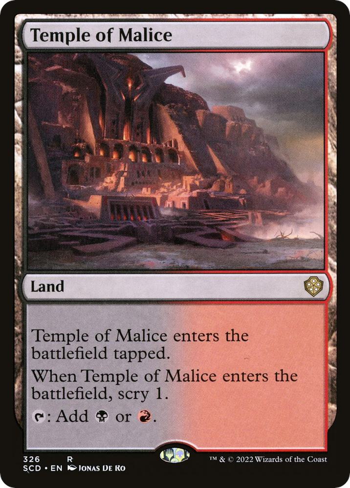 Temple of Malice (326) [Starter Commander Decks]