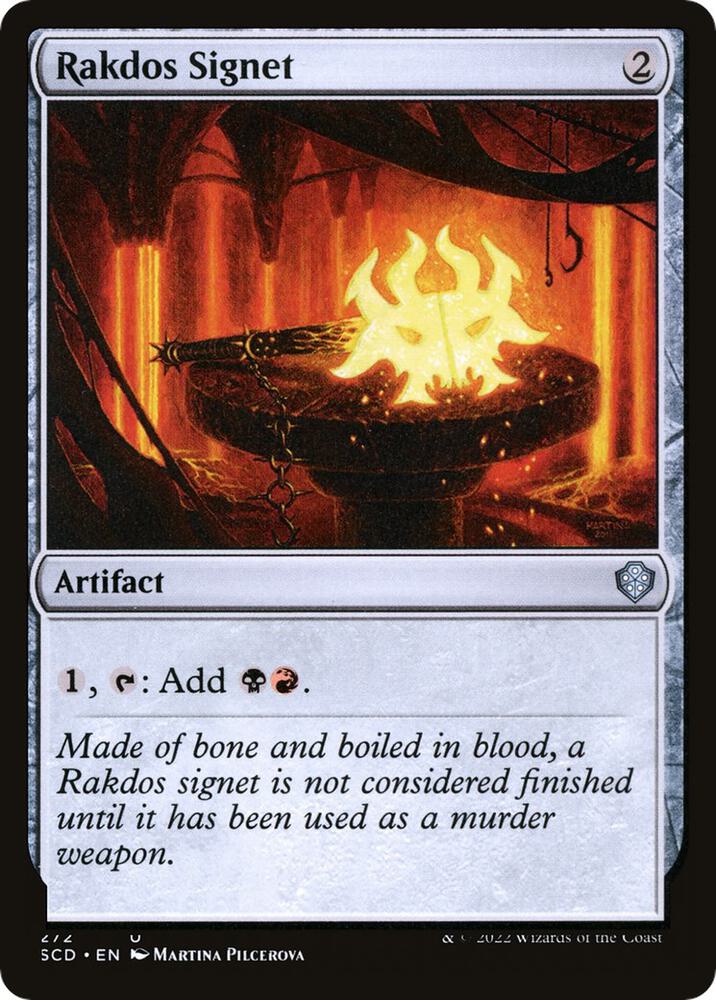 Rakdos Signet (272) [Starter Commander Decks]