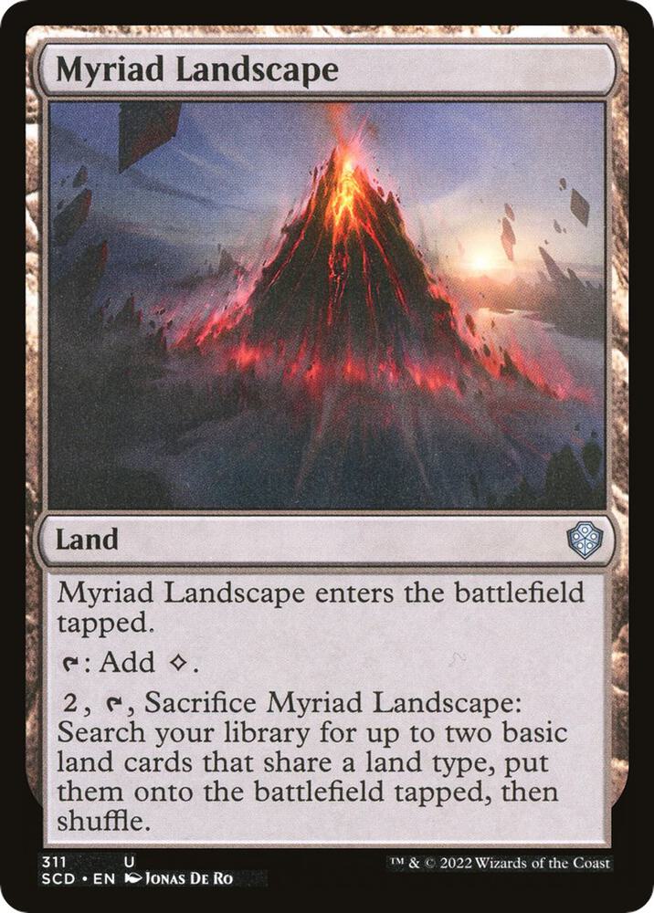 Myriad Landscape (311) [Starter Commander Decks]
