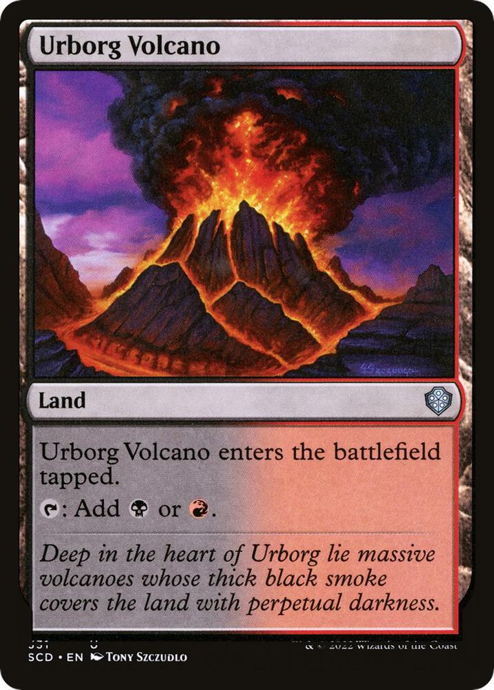 Urborg Volcano (331) [Starter Commander Decks]