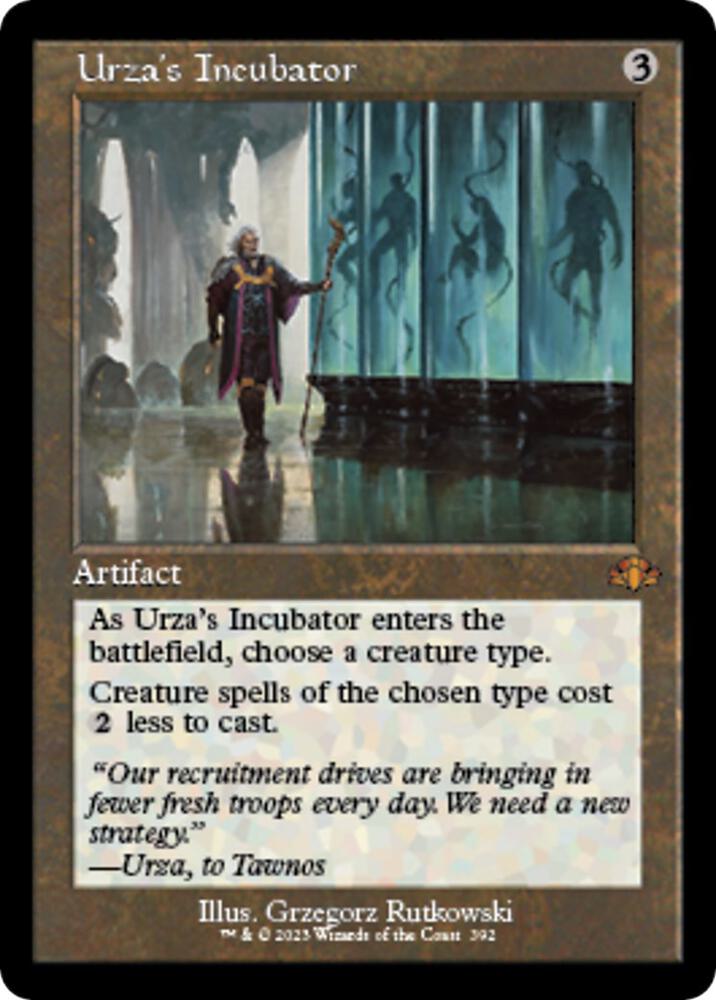 Urza's Incubator (Retro Frame) (392) [Dominaria Remastered]