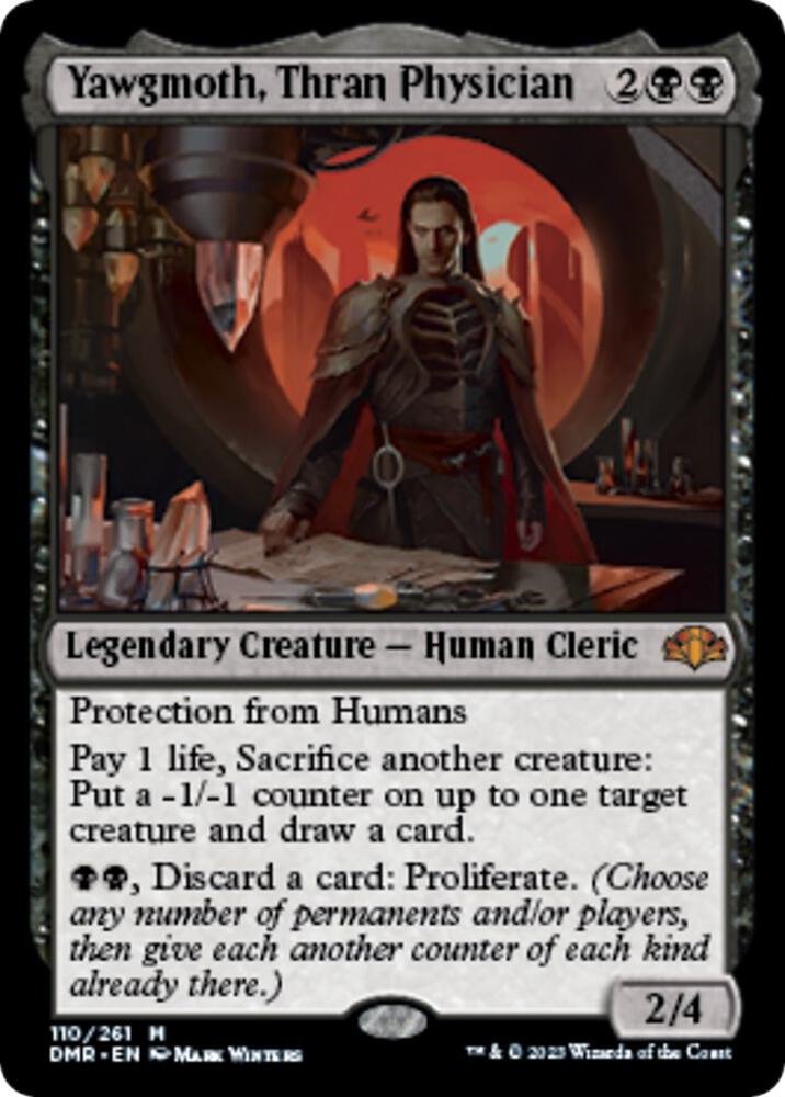 Yawgmoth, Thran Physician (110) [Dominaria Remastered]