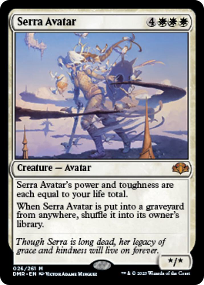Serra Avatar (26) [Dominaria Remastered]