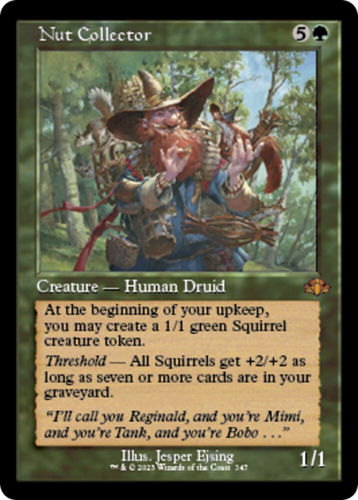 Nut Collector (Retro Frame) (347) [Dominaria Remastered]