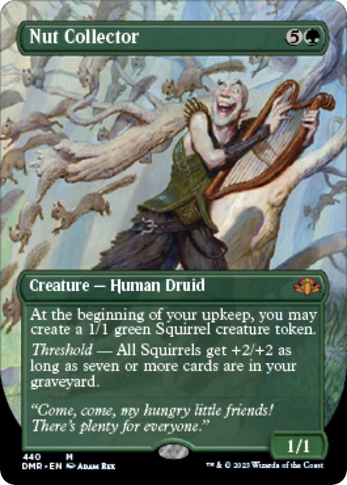 Nut Collector (Borderless) (440) [Dominaria Remastered] [Borderless]