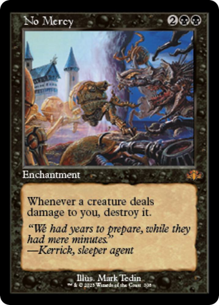 No Mercy (Retro Frame) (308) [Dominaria Remastered]