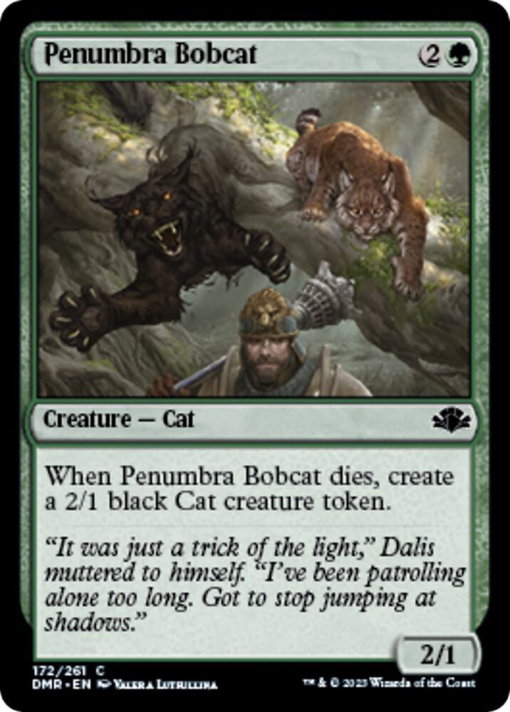 Penumbra Bobcat (172) [Dominaria Remastered]