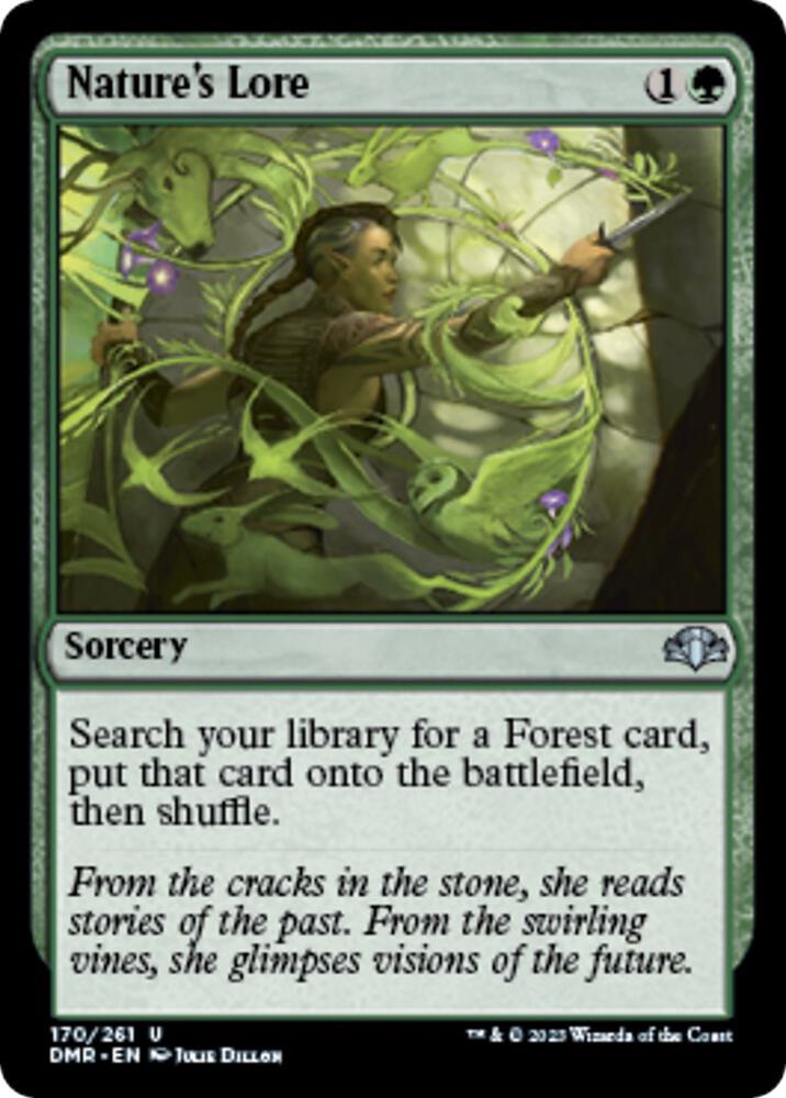 Nature's Lore (170) [Dominaria Remastered]